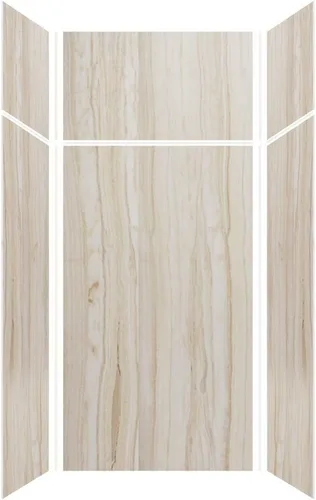 Miniatura 28 de Transolid EWKX483696-41 Expressions - Kit de pared de ducha de 6 paneles con extensión, 36 pulgadas de largo x 48 pulgadas de ancho x 96 pulgadas