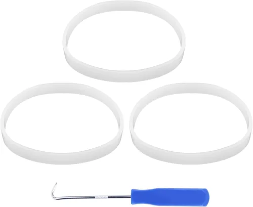 Miniatura 10 de 6 juntas de sellado de licuadora para piezas de repuesto de licuadora Ninja, juntas de goma de 3.2 pulgadas, junta tórica para 6 aletas, accesorios