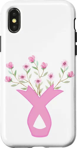 Miniatura 5 de iPhone 13 Flower Jar Pink Ribbon Breast Cancer Concientización Mes de Mujeres Caso
