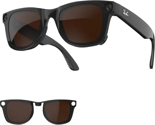 Miniatura 14 de HIBLOKS Clips polarizados para Ray-Ban Meta Wayfarer (RW4008 y RW4012 Grande 53-22), clips de decoloración compatibles con Ray-Ban Meta Wayfarer Gen