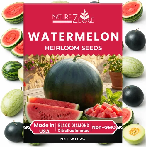 Miniatura 5 de Semillas de frutas, semillas de sandía, semillas de melón, semillas de frutas para plantar, semillas de sandía dulce para plantar, semillas de melón