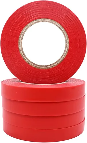 Miniatura 4 de Zenport Cinta de corbata roja para plantas ZL0012R, 20 rollos, 50 pies