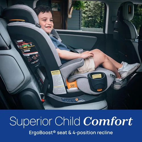 Miniatura 4 de Chicco MyFit Harness + Booster Car Seat, 5-Point Harness and High Back Seat Stratus