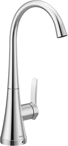 Miniatura 11 de Moen S6235NL Sinema Grifo de barra desplegable de arco alto de una sola manija con Power Clean y Reflex, níquel pulido