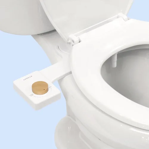 Miniatura 11 de TUSHY Bidé de agua fresca y fría: accesorio para asiento de inodoro ultra delgado (boquilla higiénica autolimpiante no eléctrica) Fácil instalación