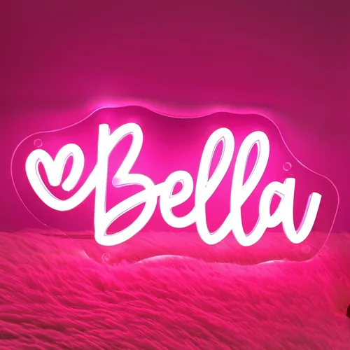 Miniatura 9 de Letrero de neón grande de feliz cumpleaños para decoración de pared, con interruptor regulable, letrero de neón reutilizable de feliz cumpleaños