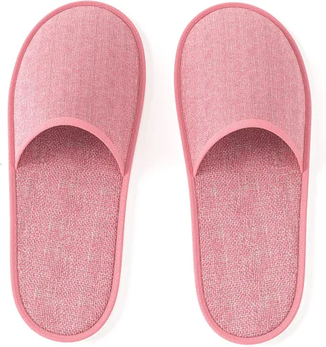 Miniatura 5 de Maeline Zapatillas de spa, antideslizantes, desechables, al por mayor, pantuflas de hotel para invitados, multicolor reutilizables, para interiores
