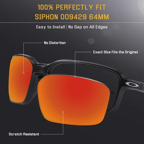 Miniatura 2 de Lentes de repuesto para gafas de sol Oakley Siphon OO9429 polarizadas