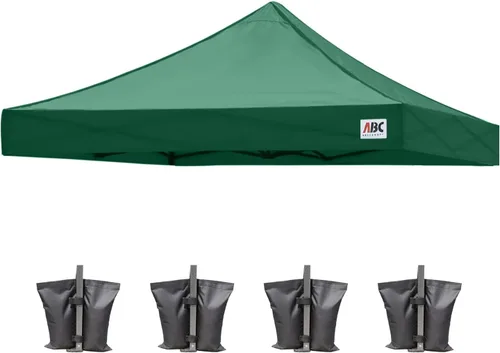 Miniatura 69 de ABCCANOPY - Toldo de repuesto para carpa desplegable (10x10 pies, beige)