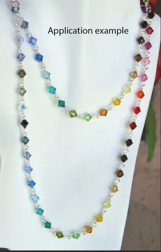 Miniatura 6 de Adabele - Cuentas bicónicas de cristal austriaco similares a cristales de Swarovski o Preciosa- Para aretes, brazaletes, collares, abalorios, joyas