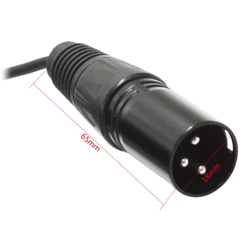 Miniatura 2 de Cable XLR Plug a Mini XLR - 3Pin a Mini, hembra a macho, 5 pies/4.9 ft
