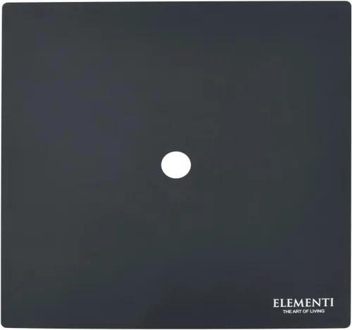 Miniatura 7 de AMS Chimenea Elementi Plus Roraima Mesa cuadrada de gas propano de hormigón negro pizarra