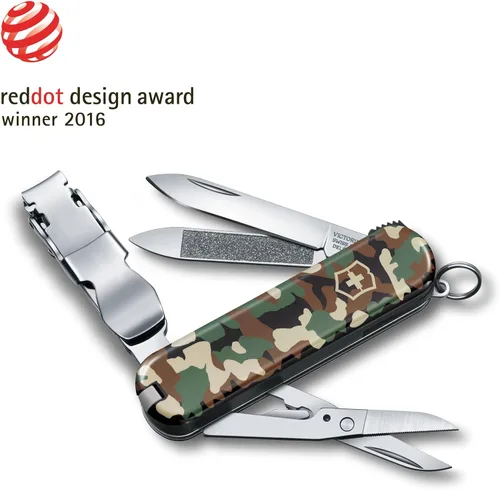 Miniatura 3 de Victorinox 0.6463.T2 Navaja de bolsillo plegable con cortaúñas 580