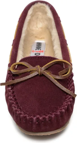 Miniatura 2 de Minnetonka - Pantuflas Cally de pelo sintético para mujer