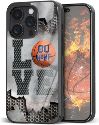 Miniatura 17 de Fundas de teléfono de baloncesto personalizadas para iPhone 8 11 12 13 14 15 16 17 Pro Max Plus Mini para Samsung A03 A13 A14 A15 A51 A52 A53 A54