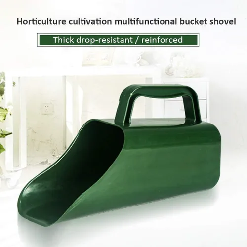 Miniatura 2 de Cuchara de jardín, pala cilíndrica de suelo para precipitación de oro y jardinería, plantación de plantas de excavación de agujeros (como se muestra)