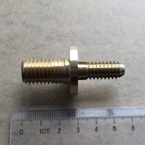 Miniatura 2 de Male-Lock Pool Snooker Cue Walking Cane Wood Stick Vacuum Quick Release Brass Joint Pin Connector