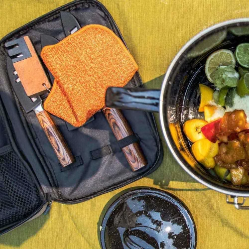 Miniatura 6 de GSI Outdoors 90022 - Paño de limpieza grande y reutilizable de dos caras