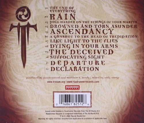 Miniatura 3 de Ascendancy - The Crussade - Shogun - Trivium Greatest Hits Album Bundling