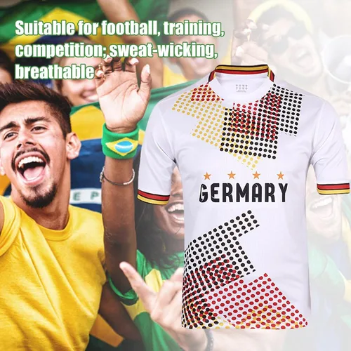 Miniatura 3 de Soccer Jerseys for Men - Football Short Sleeve,Cooling, Breathable, Comfort Soccer Fans Sports Shirt Tops for Football Events Generic