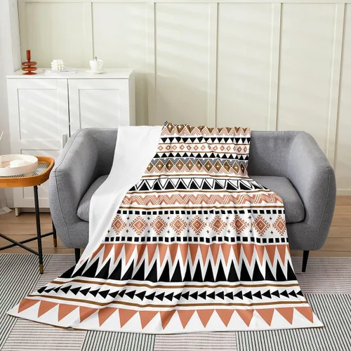 Miniatura 27 de Erosebridal Western Cowgirl Blanket 40x50 Western Cowboy Fleece Flannel Blanket for Bed Sofa Crib Horseshoe Boots Southwestern Fuzzy Plush Throw