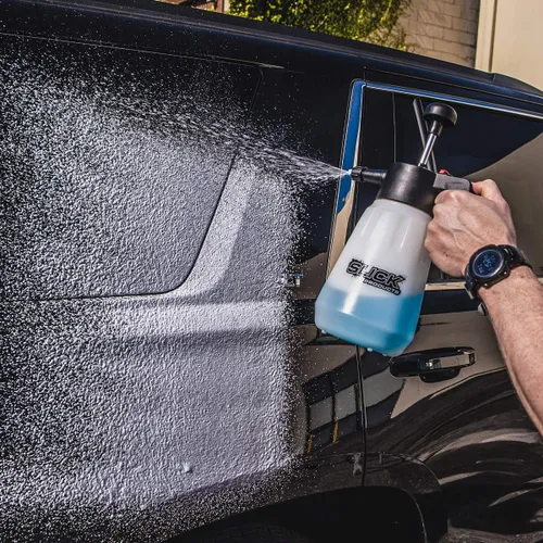Miniatura 9 de Slick Products Hybrid Ceramic Wash & Wax Super Concentrate – Champú espumoso extra grueso para coche y jabón de lavado de motocicleta con protección