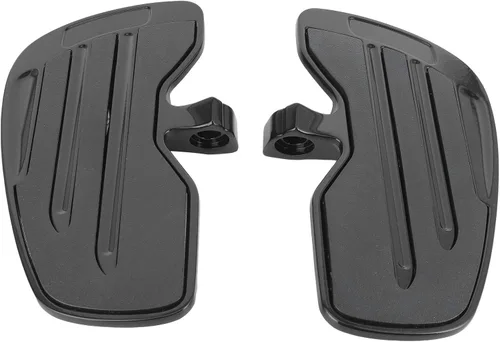 Miniatura 5 de Tablas de suelo delanteras de aluminio, clavijas de repuesto para Indian Sixty Bobber 2015-2022 - Negro/Plata