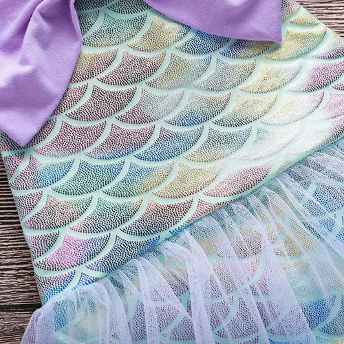 Miniatura 3 de Traje de baño para bebé con diseño de sirena
