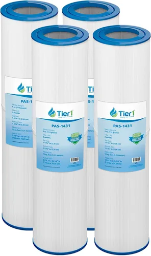 Miniatura 10 de Tier1 Repuesto para cartucho de filtro de piscina Pentair R173327 Compatible con Lifeguard CL-29, Pleatco PRB12L-4, Unicel C-2613, Filbur FC-2350