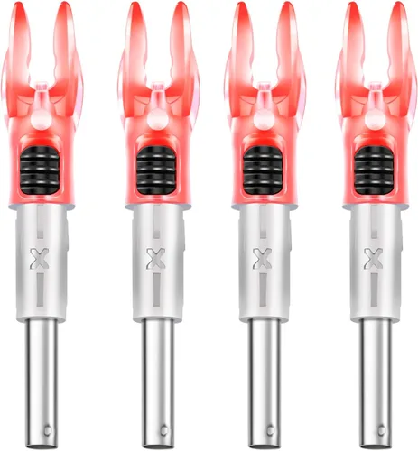 Miniatura 9 de DEEPOWER X Culatines Iluminados para Flechas .204"/.233"/.244"/.246" con Interruptor de Encendido/Apagado con Bujes H, S, GT