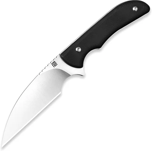ARTISANCUTLERY Cuchillo táctico Sea Snake (ATZ-1842) AR-RPM9 Hoja de acero en polvo G10 Mango Cuchillo de hoja fija Negro