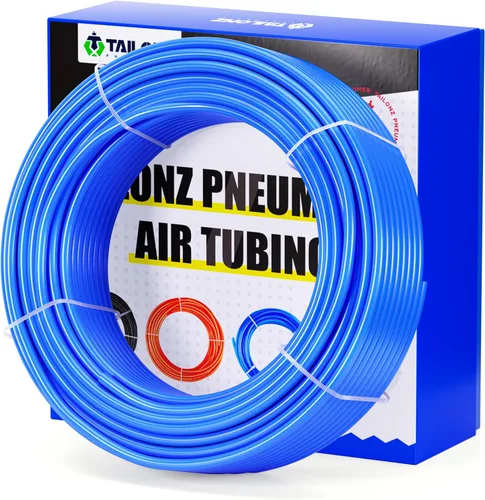 Miniatura 16 de TAILONZ PNEUMATIC Air Line DOT - Tubo de nailon neumático negro de 1/2 pulgada (32.8 pies), manguera de nailon