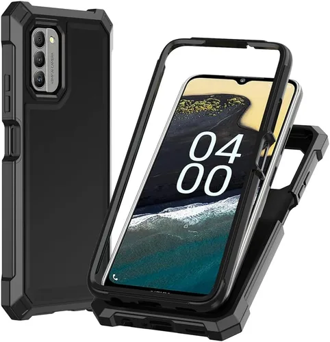 Miniatura 3 de Funda para Nokia C300/Nokia G100 con protector de pantalla, funda para teléfono Nokia C300 N155DL, protección de cuerpo completo frontal y trasera