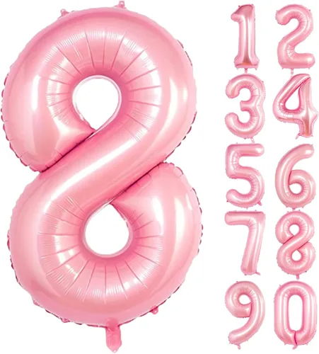 Miniatura 90 de SINBEE Globo dorado del número 10, papel de aluminio Mylar de 40 pulgadas, decoración de fiesta reutilizable para cumpleaños, aniversario, Oro