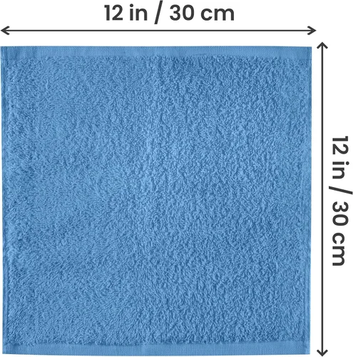 Miniatura 2 de Utopia Towels Juego de paños de algodón 100% hilado en anillo, paños de franela de gama alta, altamente absorbentes y suaves al tacto, paquete