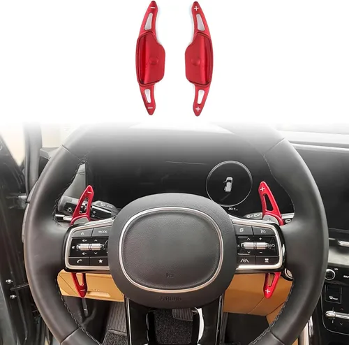 YOUTOOCAR Extensiones de palanca de cambios de aluminio compatibles con accesorios Kia Sorento 2021-2025 Kia Carnival 2021-2025 Kia Forte 2019-2025