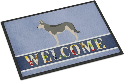 Miniatura 18 de Caroline's Treasures BB8321JMAT - Felpudo de bienvenida Berger Picard de 24 x 36 pulgadas, tapete azul para puerta delantera, para interiores
