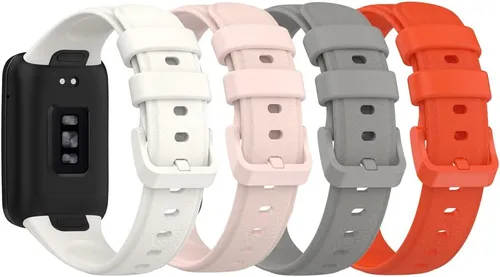 Senter Correa de silicona suave de liberación rápida para reloj inteligente Huawei Band 7 Pro 4 unidades-g