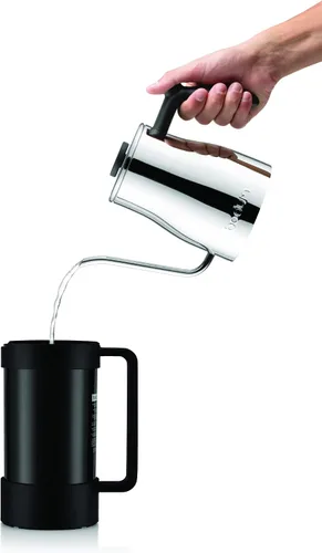 Miniatura 3 de Bodum Cafetera de prensa francesa sostenible de frijoles, 34 onzas, color negro