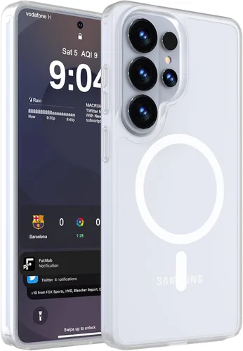 Miniatura 20 de WRJ Funda magnética para Samsung Galaxy Z Fold 7, [protector de pantalla integrado] [compatible con Magsafe], protección de bisagra de cuerpo