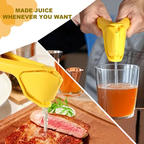 Miniatura 3 de Prensa de Limón, Prensa de Jugo Efectiva, Fácil de Usar, Prensa de Jugo Manual Plana y Resistente, Prensa de Lima, Prensa de Jugo de Cítricos