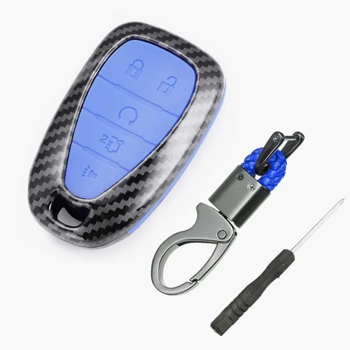 Miniatura 8 de ontto Funda inteligente para llavero con llavero, Negro (4 btn)