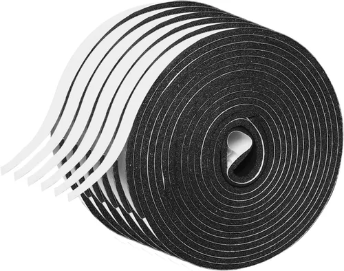 Miniatura 2 de Tira de Sellado Meteorológico para Puertas, Tira de Sellado para Puertas y Ventanas, 1 Pulgada x 1/8 Pulgada x 33 Pies, Cinta de Aislamiento