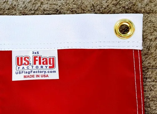 Miniatura 4 de US Flag Factory Bandera arcoíris de 3 x 5 pies (rayas cosidas) para exteriores SolarMax nailon – Orgullo gay lesbiana LGBT – Resistente a