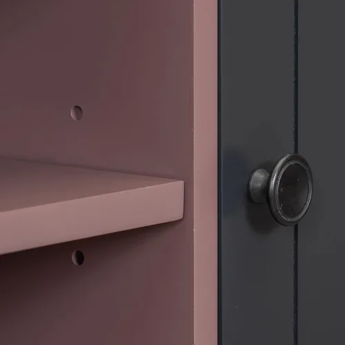 Miniatura 6 de YardGo Soporte flotante de TV para televisores de hasta 65 pulgadas, armario de TV montado en la pared con 2 puertas magnéticas y 2 estantes