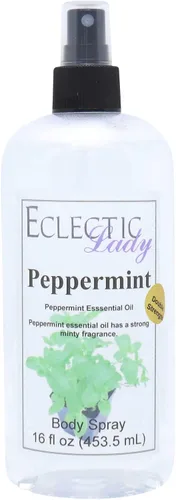 Miniatura 9 de Eclectic Lady Spray corporal de menta, 2 onzas, espray corporal para mujeres con fragancia limpia, ligera y suave, colonia con aroma suave y sutil