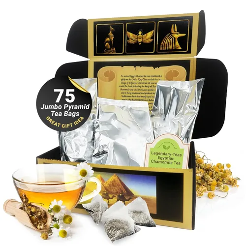 Miniatura 13 de Legendary-Teas Oolong T.K.Y. - Bolsas de té piramidales selladas en bolsas de papel de aluminio (té Oolong T.K.Y, caja de 75 unidades)