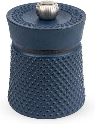 Peugeot BALI FONTE - Molinillo de pimienta de hierro fundido, 8 cm / 3 pulgadas, color azul