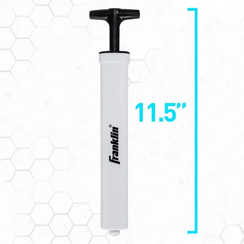 Miniatura 6 de Franklin Sports - Bomba de inflado de aire para pelotas deportivas, pelota de fútbol, baloncesto + bomba de fútbol con aguja, 11.5 pulgadas