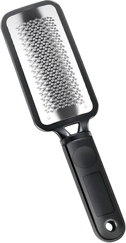 Topmeet Removedor de callos de pies, lima profesional de acero inoxidable para piel muerta, callos y piel dura, diseño ergonómico para pies suaves y